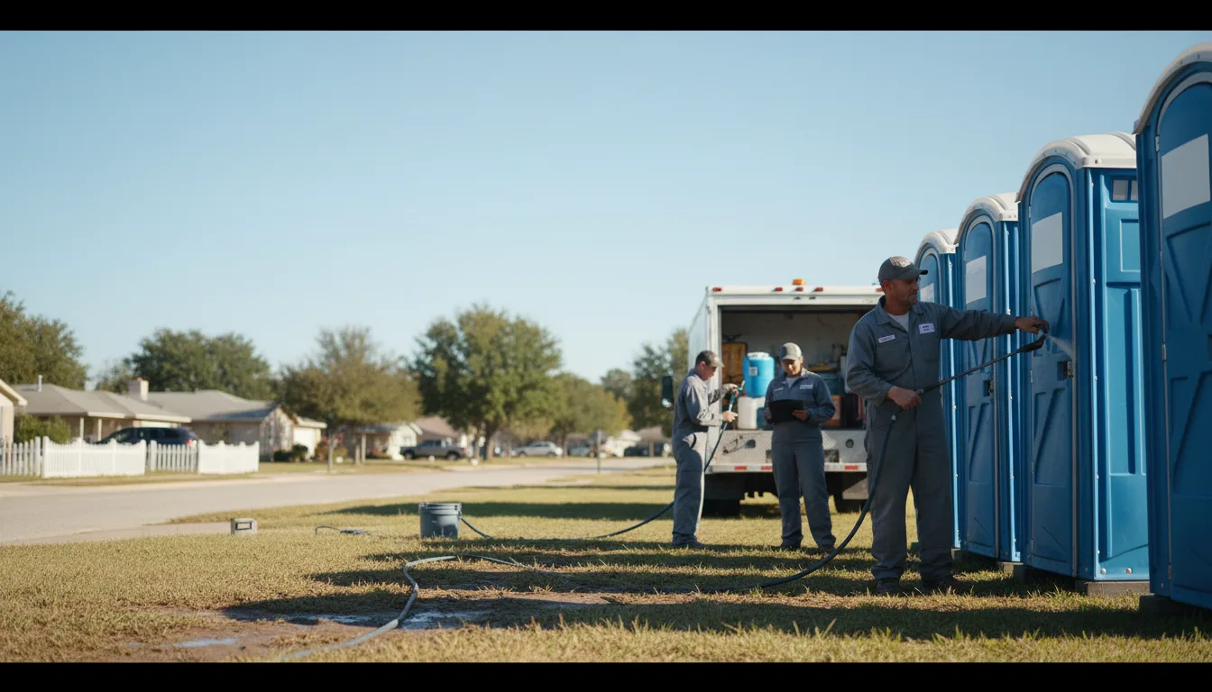 Long-Term Portable Toilet Rental in Redwood, MS near me
